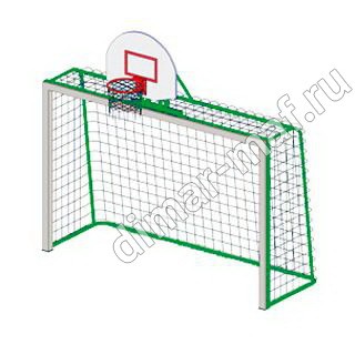 Гандбольные ворота с баскетбольным щитом из категории Спортивное оборудование